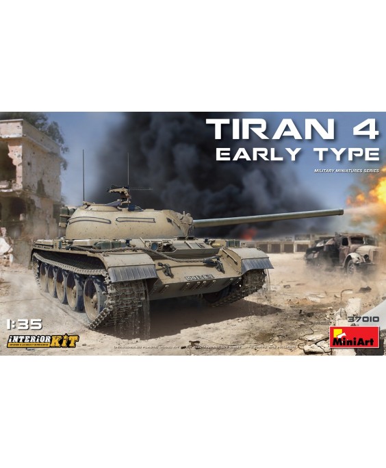 MiniArt modelis Tiran 4 Early Type. Interior Kit 1/35