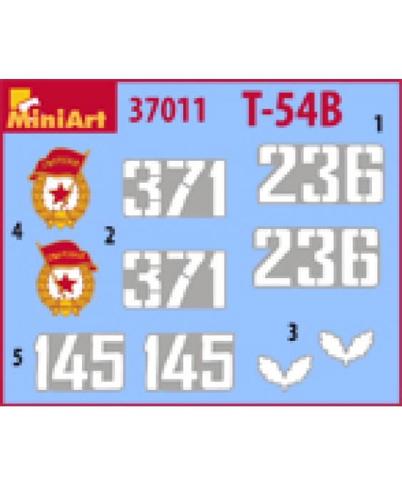 MiniArt modelis Soviet Medium Tank T-54B. Interior Kit 1/35