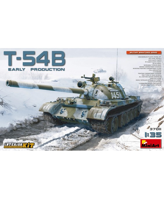 MiniArt modelis Soviet Medium Tank T-54B. Interior Kit 1/35