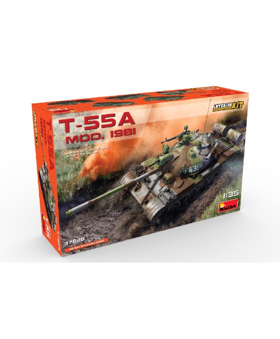 MiniArt modelis T-55A MOD.1981 INTERIOR KIT 1/35
