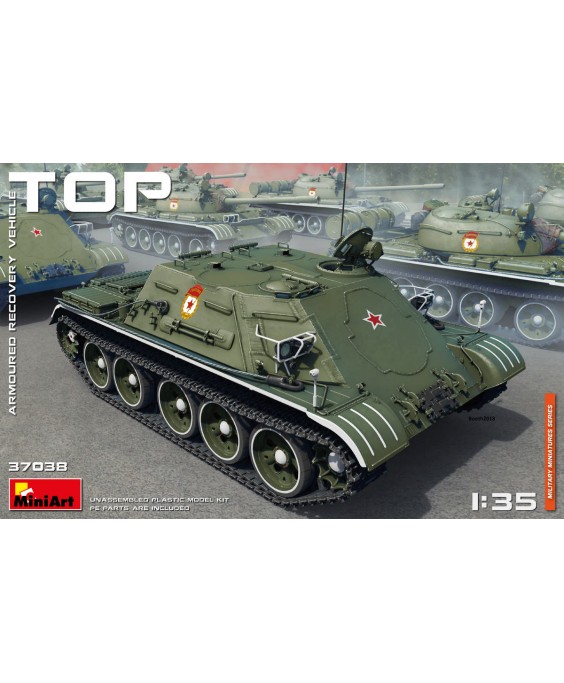 MiniArt modelis TOP Armoured Recovery Vehicle 1/35
