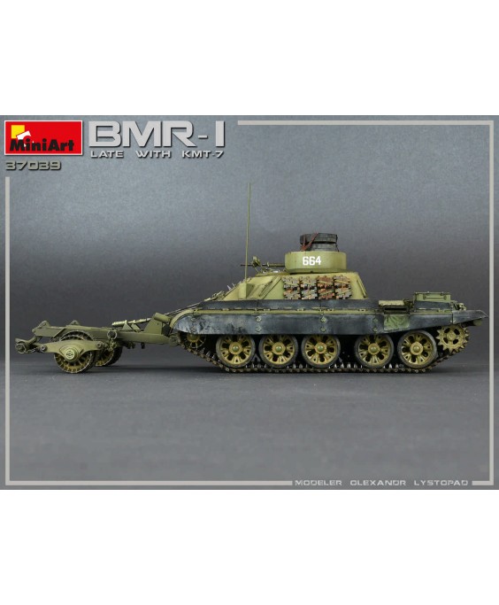 MiniArt modelis BMR-1 Late Mod. with KMT-7 1/35
