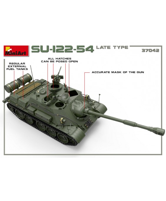 MiniArt modelis SU-122-54 Late Type 1/35