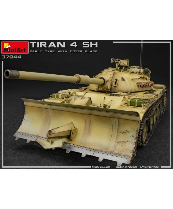 MiniArt modelis Tiran 4 Sharir Early Type w/Dozer Blade 1/35