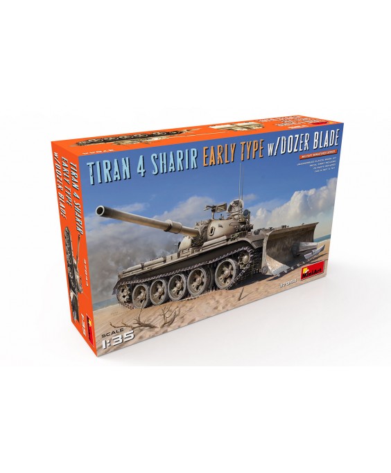 MiniArt modelis Tiran 4 Sharir Early Type w/Dozer Blade 1/35