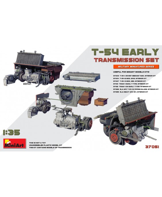 MiniArt T-54 Early Transmission set 1/35