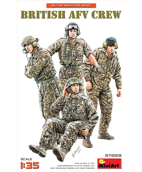 MiniArt BRITISH AFV CREW 1/35
