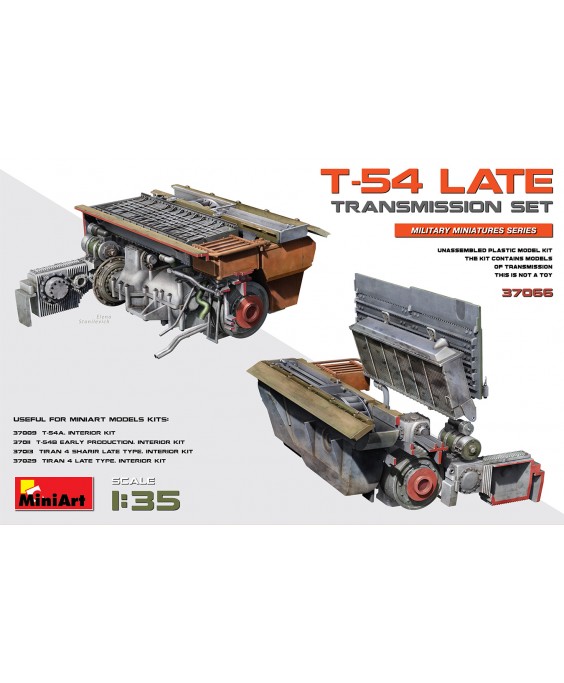 MiniArt T-54 Late Transmission set 1/35