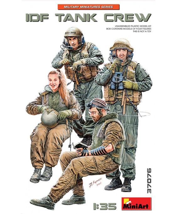 MiniArt IDF Tank Crew 1/35