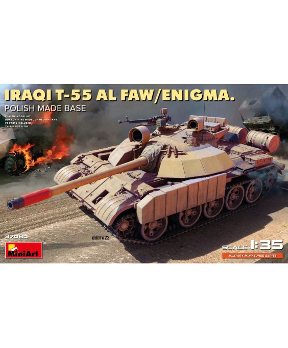 MiniArt IRAQI T-55 AL FAW/ENIGMA. POLISH MADE BASE 1/35
