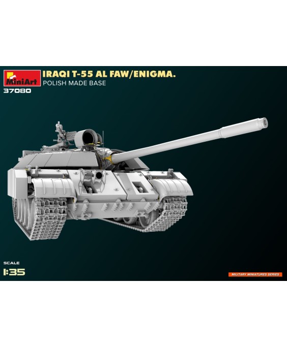 MiniArt IRAQI T-55 AL FAW/ENIGMA. POLISH MADE BASE 1/35