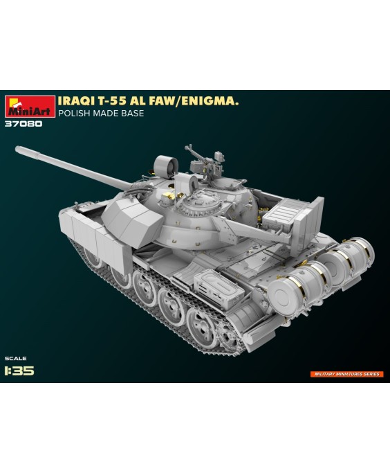 MiniArt IRAQI T-55 AL FAW/ENIGMA. POLISH MADE BASE 1/35