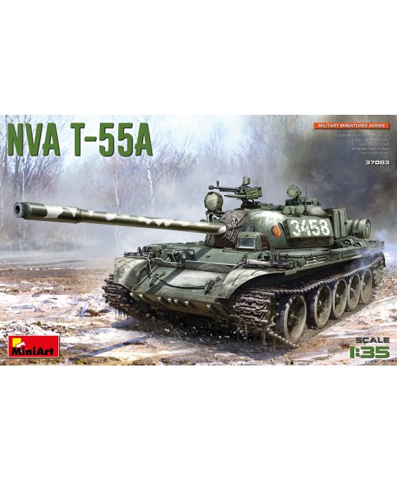 MiniArt modelis NVA T-55A 1/35