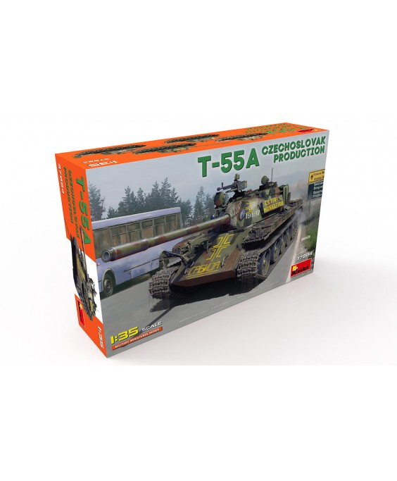 MiniArt modelis T-55A Czechoslovak Prod. 1/35
