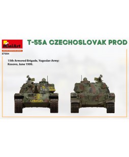 MiniArt modelis T-55A Czechoslovak Prod. 1/35
