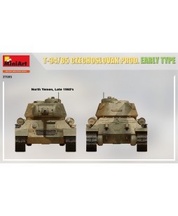 MiniArt modelis T-34-85 Czechoslovak Prod. Early Type 1/35