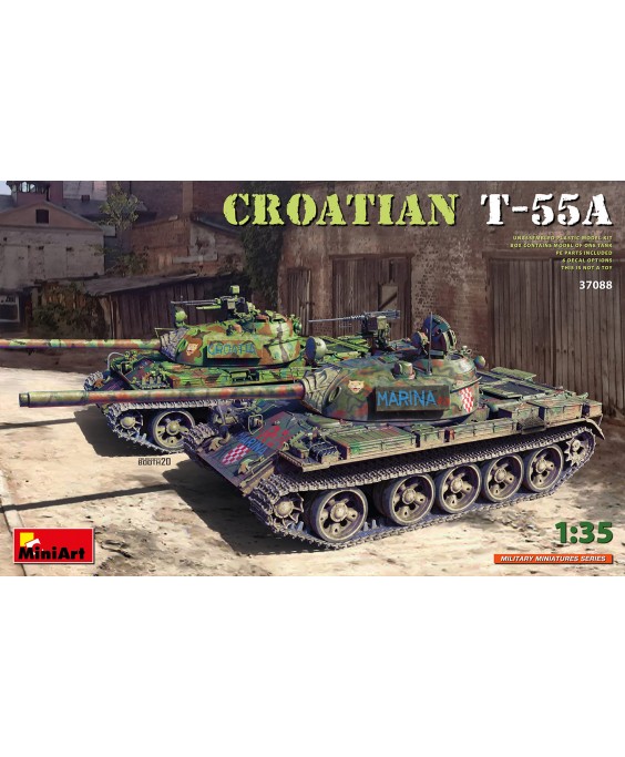 MiniArt modelis Croatian T-55A 1/35