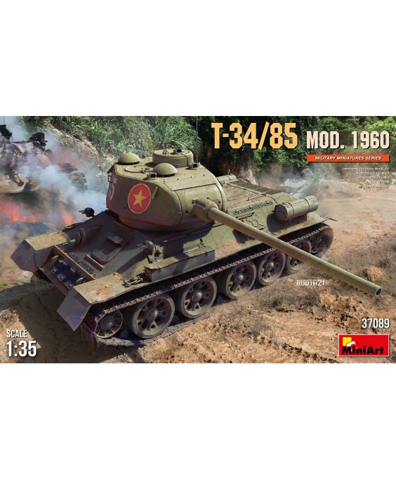 MiniArt modelis T-34-85 Mod.1960 1/35