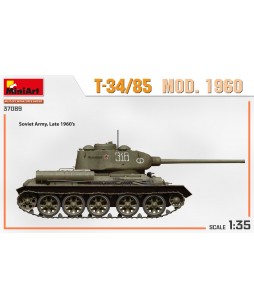 MiniArt modelis T-34-85 Mod.1960 1/35