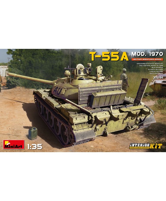 MiniArt modelis T-55A Mod. 1970 interior kit 1/35