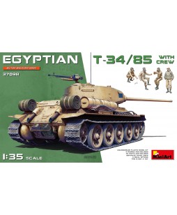 MiniArt modelis Egyptian T-34/85 w/crew 1/35