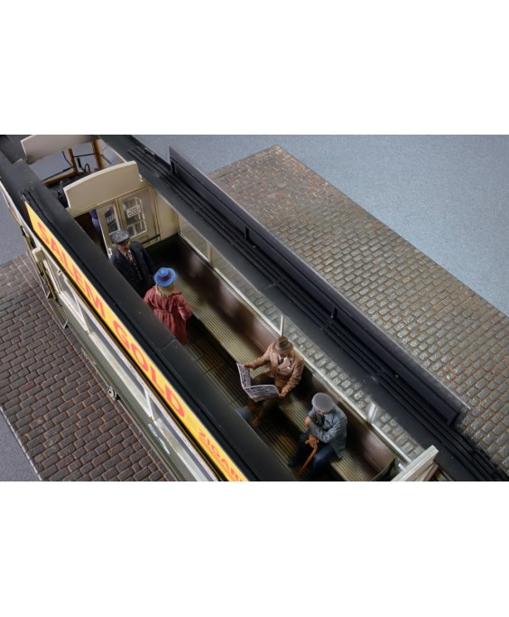MiniArt modelis EUROPEAN TRAMCAR (StraBenbahn Triebwagen 641) w/CREW & PASSENGERS 1/35