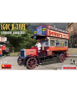MiniArt modelis LGOC B-Type London Omnibus 1/35