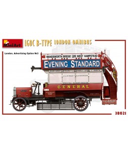 MiniArt modelis LGOC B-Type London Omnibus 1/35