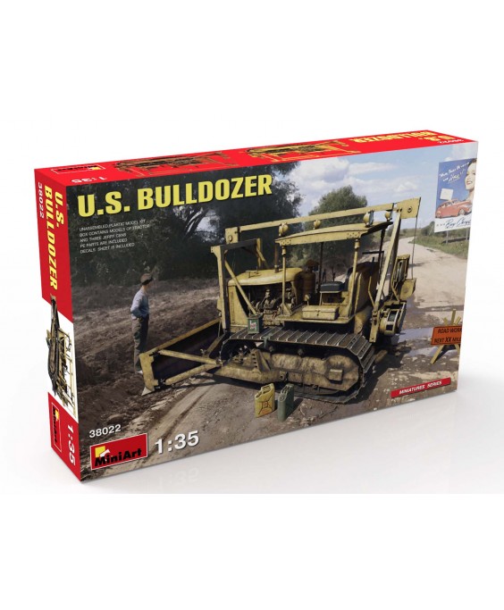 MiniArt modelis U.S. Buldozer 1/35