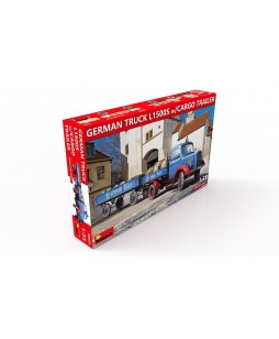 MiniArt modelis German  truck L1500S w/Cargo trailer 1/35