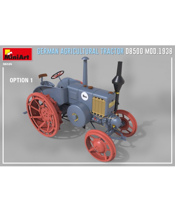 MiniArt German Agricultural Tractor D8500 Mod. 1938 1/35