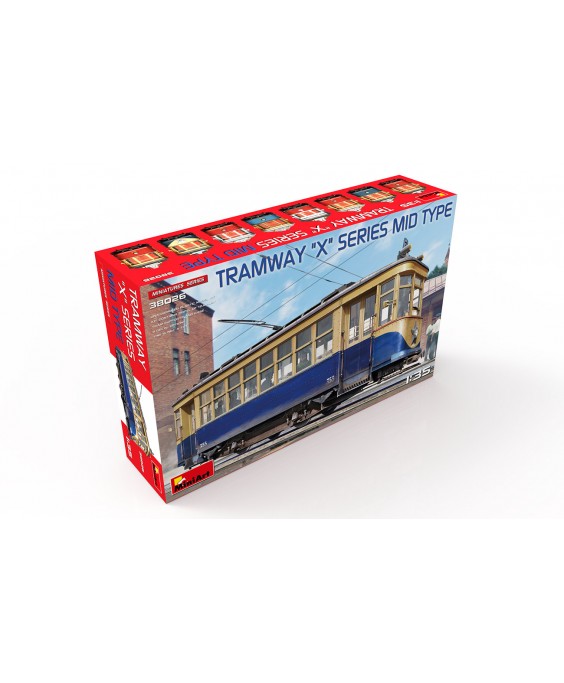 MiniArt modelis Tramway X-Series. Mid Type 1/35