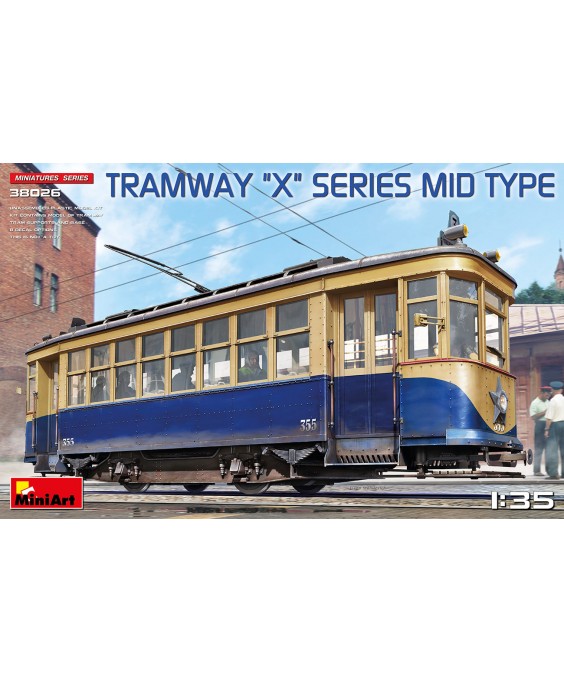 MiniArt modelis Tramway X-Series. Mid Type 1/35
