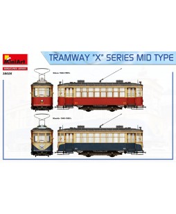 MiniArt modelis Tramway X-Series. Mid Type 1/35