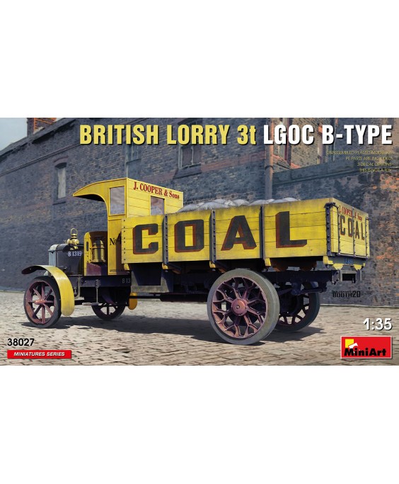 MiniArt modelis British Lorry LGOC 3t B-Type 1/35