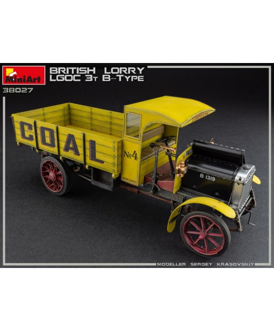 MiniArt modelis British Lorry LGOC 3t B-Type 1/35
