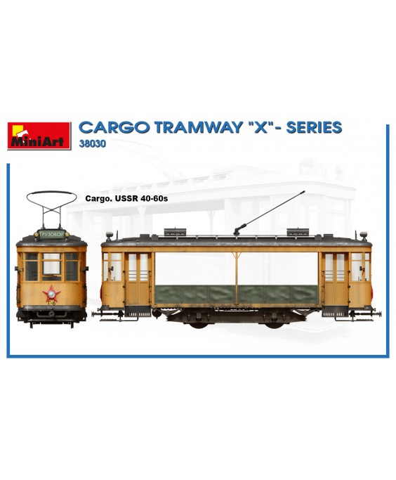 MiniArt modelis Cargo Tramway X-Series 1/35