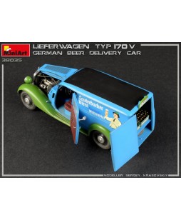 MiniArt modelis Lieferwagen Typ 170V German Beer Delivery Car 1/35
