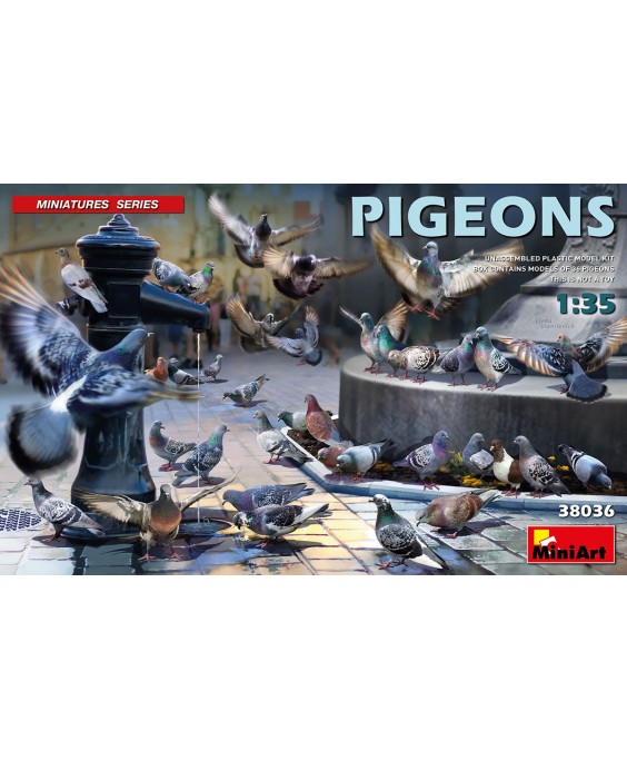 MiniArt modelis Pigeons 1/35