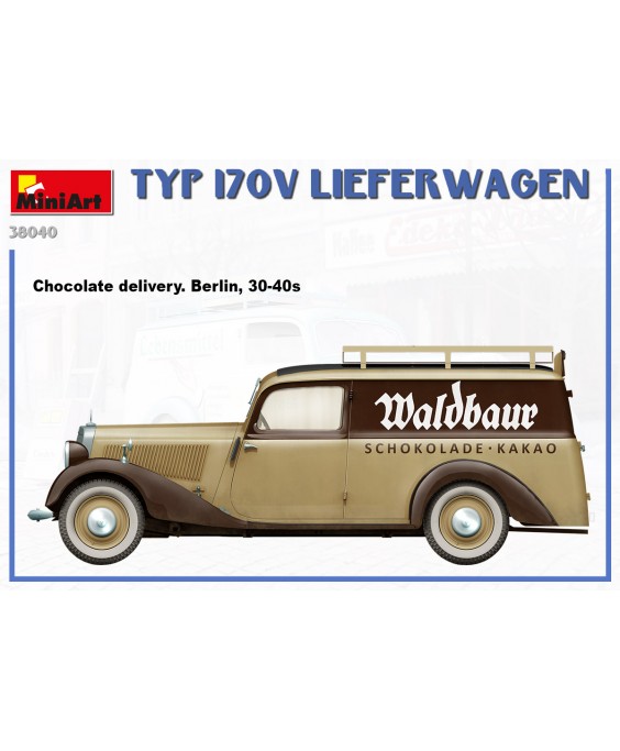 MiniArt modelis Typ 170V Lieferwagen 1/35