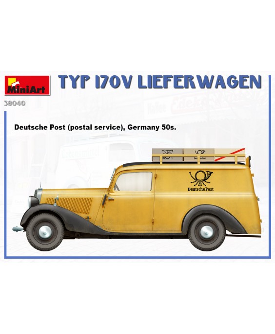 MiniArt modelis Typ 170V Lieferwagen 1/35