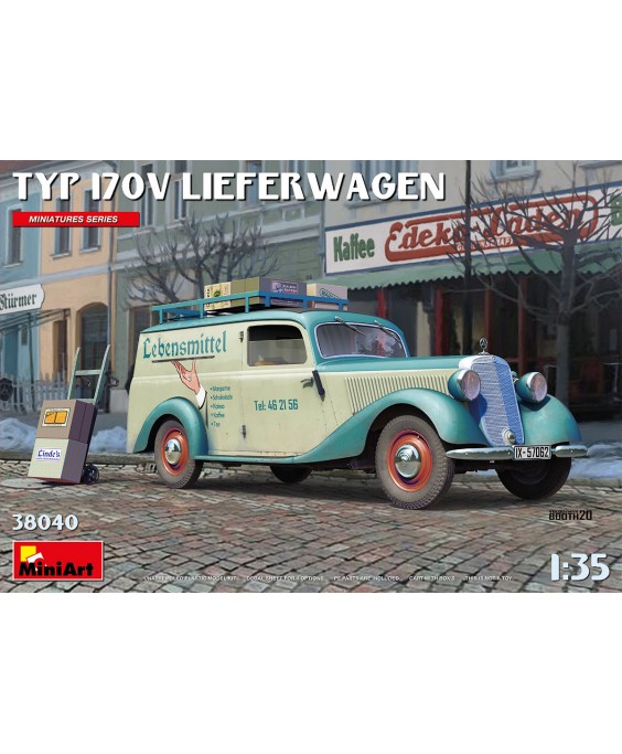 MiniArt modelis Typ 170V Lieferwagen 1/35