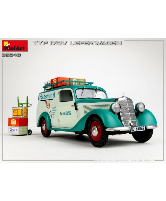 MiniArt modelis Typ 170V Lieferwagen 1/35