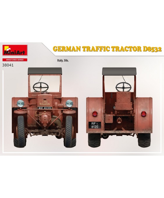 MiniArt modelis  German Traffic Tractor D8532 1/35