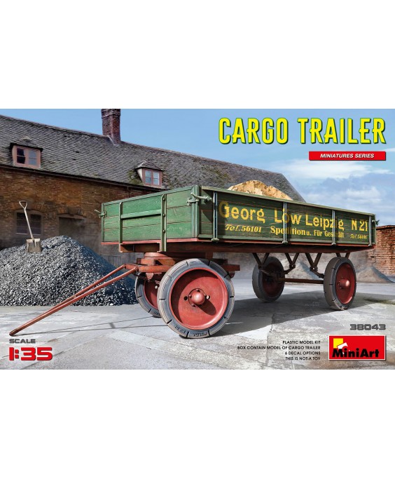 MiniArt German cargo trailer 1/35