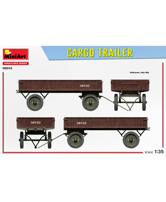 MiniArt German cargo trailer 1/35