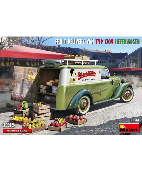 MiniArt Fruit delivery van typ 170V lieferwagen 1/35