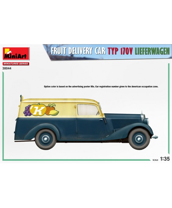 MiniArt Fruit delivery van typ 170V lieferwagen 1/35