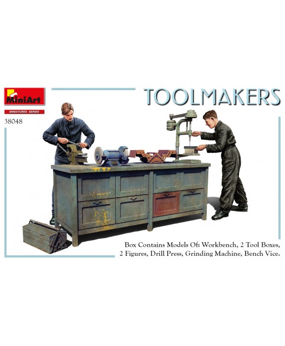 MiniArt modelis Toolmakers 1/35