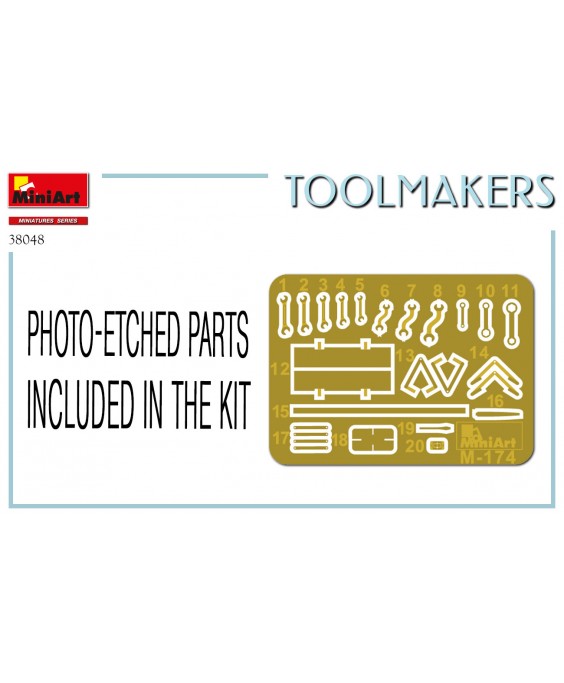 MiniArt modelis Toolmakers 1/35